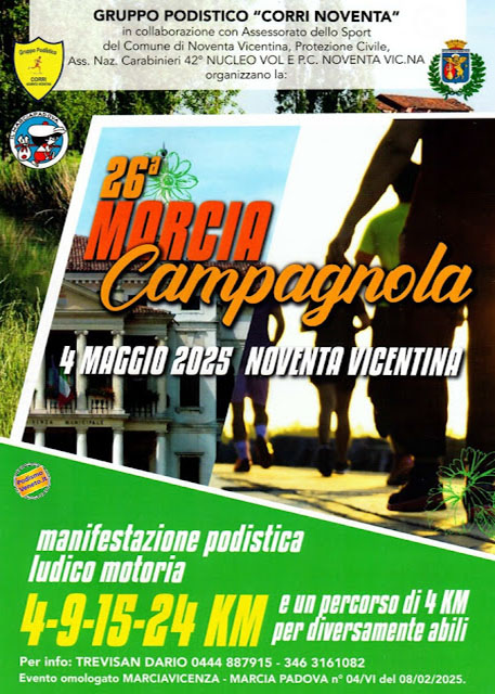 26ˆ Marcia campagnola - Noventa Vicentina 26ˆ Marcia campagnola - Noventa Vicentina