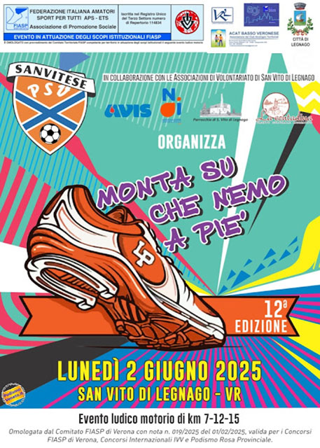 12ˆ Monta su che nemo a piè - San Vito di Legnago 12ˆ Monta su che nemo a piè - San Vito di Legnago